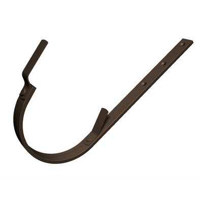 PREFA gutter hook 28 P.10 brown