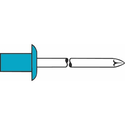 Nity zrywalne Gesipa CAP ze stali nierdzewnej A2 3,2x8,0mm