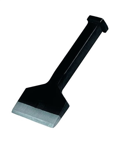 Chariereisen 60mm m. Scheide verz. m. Schlagkopf schwarz lackiert