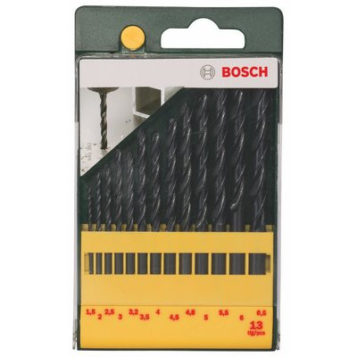 Bosch Metallbohrer-Set HSS-R 13tlg.