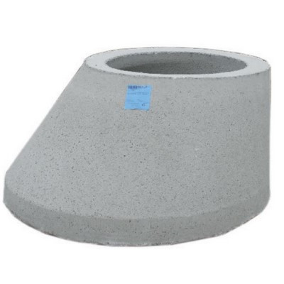 Schachthals mit Falz DIN 4034 Teil 2 SH-F 1000/625x600mm
