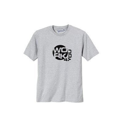 Scheibler T-Shirt Work4You grey-mottled size XXXL