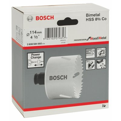 Bosch Lochsäge Progressor Holz/Metall Ø114mm