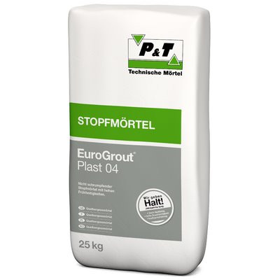 P&T EuroGrout Plast 04 25kg Unterstopfmörtel 0-4mm - 2011