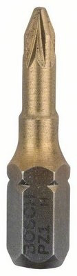 Bosch Schrauberbit MaxGrip 3er-Pack PZ1 25mm 1/4""-Außensechskantschaft