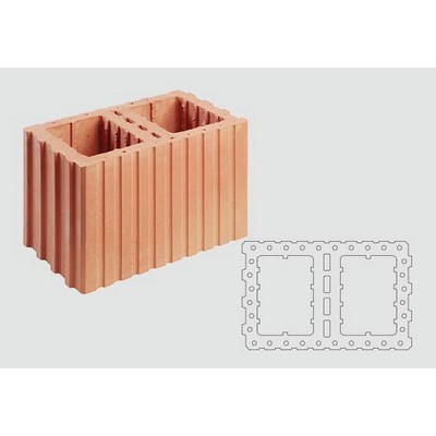 HÖH Verfüll-Planziegel 0.8/12 VP 17.5 372x175x249 9 DF - 52729