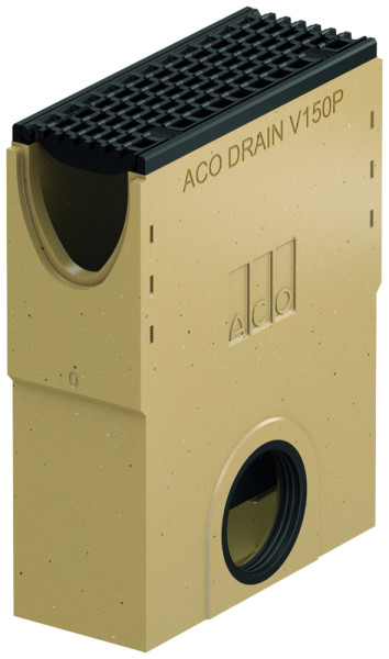ACO PowerDrain Performance V150P EK Typ 0, DN160, Gusskante KTL