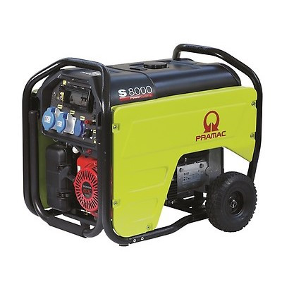 Pramac Stromerzeuger S8000 230 V 50 Hz Benzin Elektrostart