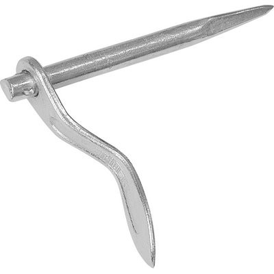 Triuso Verputzhaken rund vz geschmiedet Spitze gehärtet