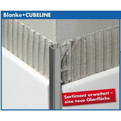 Blanke Cubeline Edelstahl natur 9mm 740-280-09025