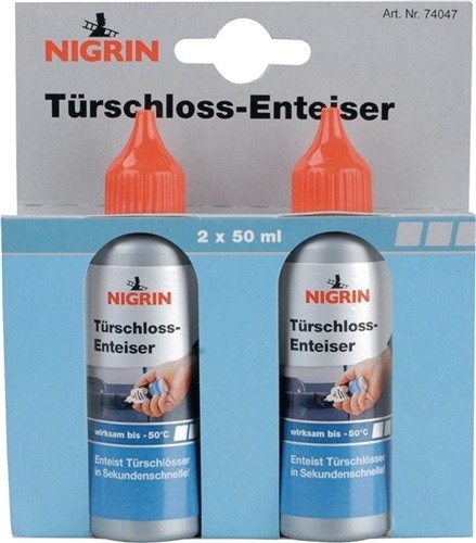 Türschlossenteiser 2 x 50 ml NIGRIN Spritzflasche