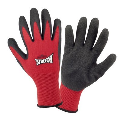 Rualtex Arbeitshandschuh Stretch rot - Gr. 10