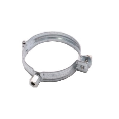 LEH VZ Ablaufrohrschelle DN120mm m. Gewindemuffe M8/M10