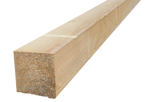 Kantholz Fi./Ta. 100x100x4000mm SKL A/S sägerauh/unbehandelt mehrs. geschnitten