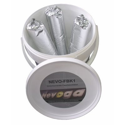 Nevoga FB-1-Komponenten-Kleber NEVO-FBK1 1 Set=3 Schlauchbeutel á 500g im Eimer