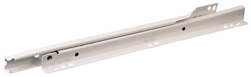 Teilauszug FR 402 m.Stop Control STA weiß L.500mm 25kg Schubkastenlänge 500mm