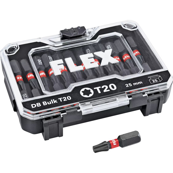 FLEX Bit Set DB Bulk T20 25-teilig