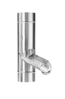 Grömo UGINOX PatinaK41 rainwater flap DN100 Grömo UGINOX PatinaK41 rainwater flap DN100