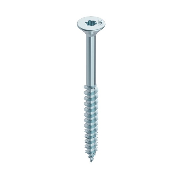 HECO-FIX-plus countersunk head screw 5x100 T-Drive vz blue TG