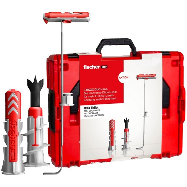 Fischer L-Boxx 102 Duoline Dübelset
