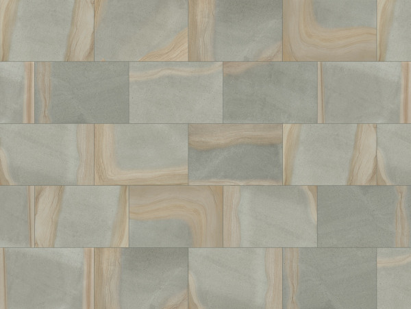 GZO Monviso Yorkstone 60/90/2 cm grau-beige