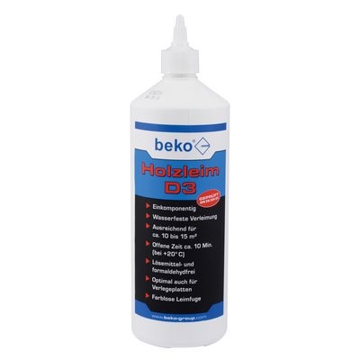 Beko Holzleim D3 1000g weiß