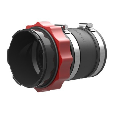 Hauff Systemdeckel HSI150 MA110 GR für glatte Kabelschutzrohre DN 110 mm