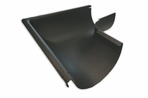 House skin aluminum gutter angle 333 external angle 90° anthracite pearls