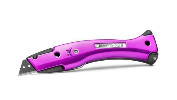 Delphin®-03 Style Edition Mattschwarz Candy Violett Universalmesser