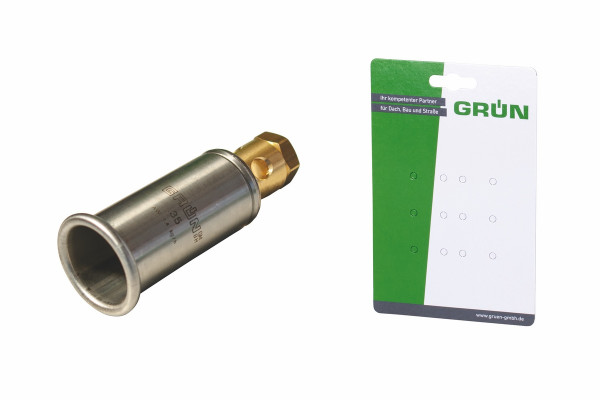 Grün Edelstahl-Brennerkopf D35