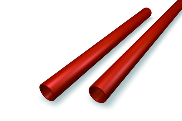 PREFA Rohr 28x2 3m P.10 anthrazit f. Sailerklemmen inkl. Verbindungsmuffe