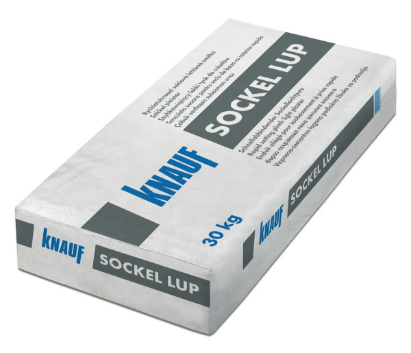 Knauf Sockel LUP 30kg Schnellabbindender Sockelleichtputz