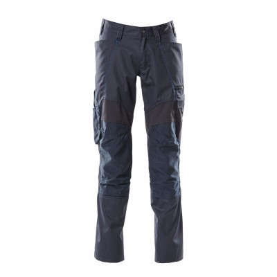 MASCOT® Accelerate Hose m. Knietaschen Stretch-Einsätze schwarzblau - Gr. 82C58