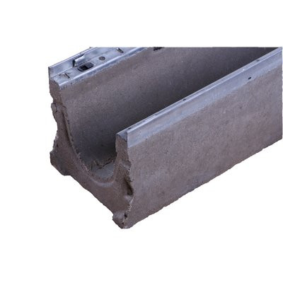 FASERFIX KS 150 Typ 01 Länge=1m Rinnenunterteil 1000x210x220mm