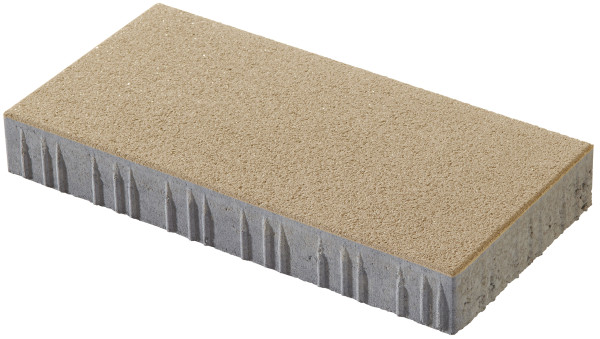 Pflaster Vios 30x60x8 beige kugelgestrahlt