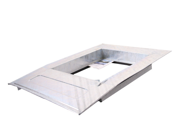 LEH VZ Metall-Dachfenster f. Biber 420x520mm ESG oben öffnend