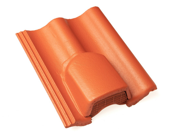 Braas Harzer Pfanne 10 StarMATT Klassisch rot Lüfterstein