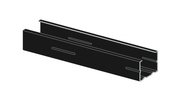Knauf CW-Ständer C3 schwarz 50x50x06mm 3500mm