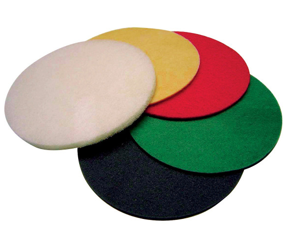 Wolff Reinigungspad Ø 410/10mm schwarz