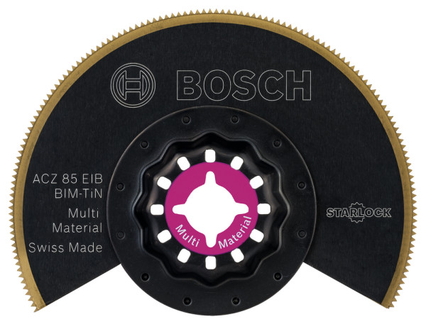 Bosch BIM-TiN Segmentsägeblatt Multi Material flach ACI 85 EB