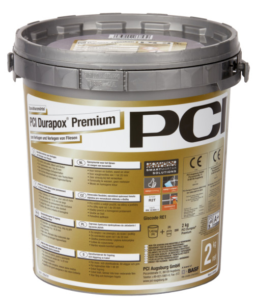 PCI Durapox Premium 2K jasmin 2kg Reaktionsharz-Mörtel, Nr.11