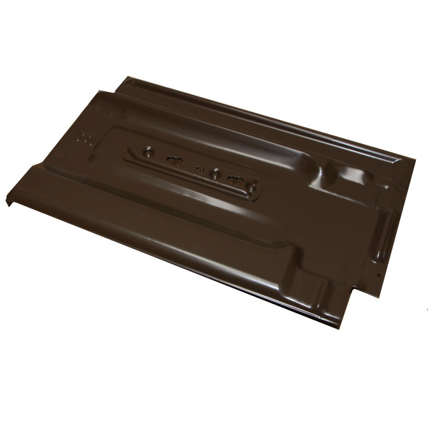 LEH PB Metalldachpl. Großfalzziegel Erlus "Click17" dunkelbraun