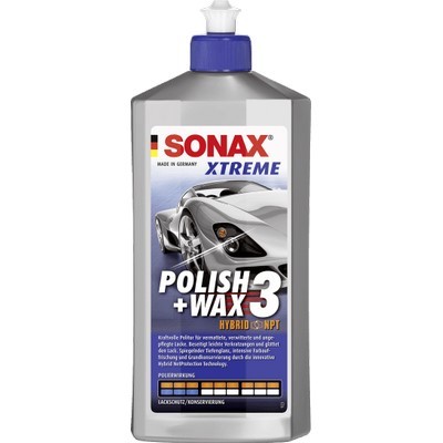 Lackpolitur XTREME Polish+Wax 3 Hybrid NPT 500 ml Flasche SONAX