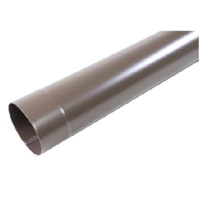 Rura spustowa PREFA 0,7mm 3m D 80mm 3000mm brązowa