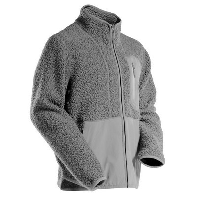 MASCOT® Customized Faserpelz Jacke m. Reißverschluss anthrazitgrau Gr. XL