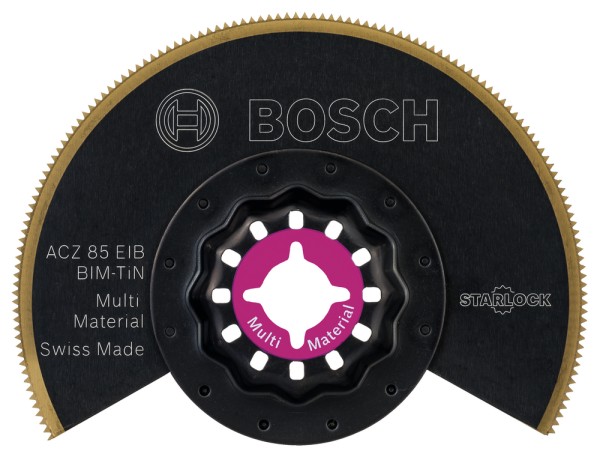Bosch BIM-TiN Segmentsägeblatt Multi Material flach ACI 85 EB