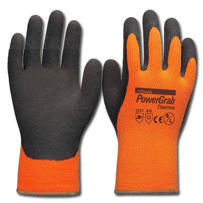 Polar Grap 10 winter glove orange/black