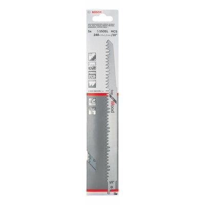 Bosch Säbelsägeblatt f. Holz S 1531 L HCS 5er-Pack