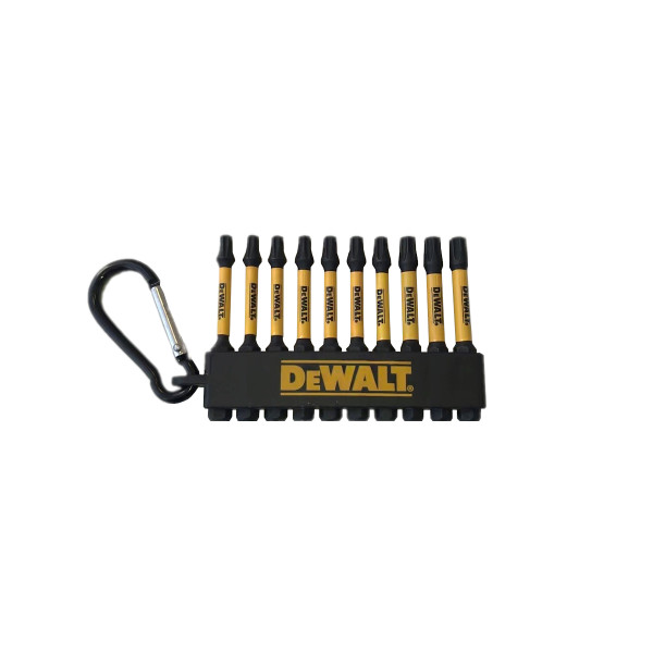 SBD 10-teiliges Torx-Bitset 57mm 3xT20, 4xT25, 3xT30 - DT7275-QZ