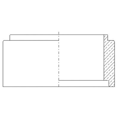 BWL Schachtring m. Muffe DIN 4034 Teil 1 SR-M 1000/250mm m. Steigeisen